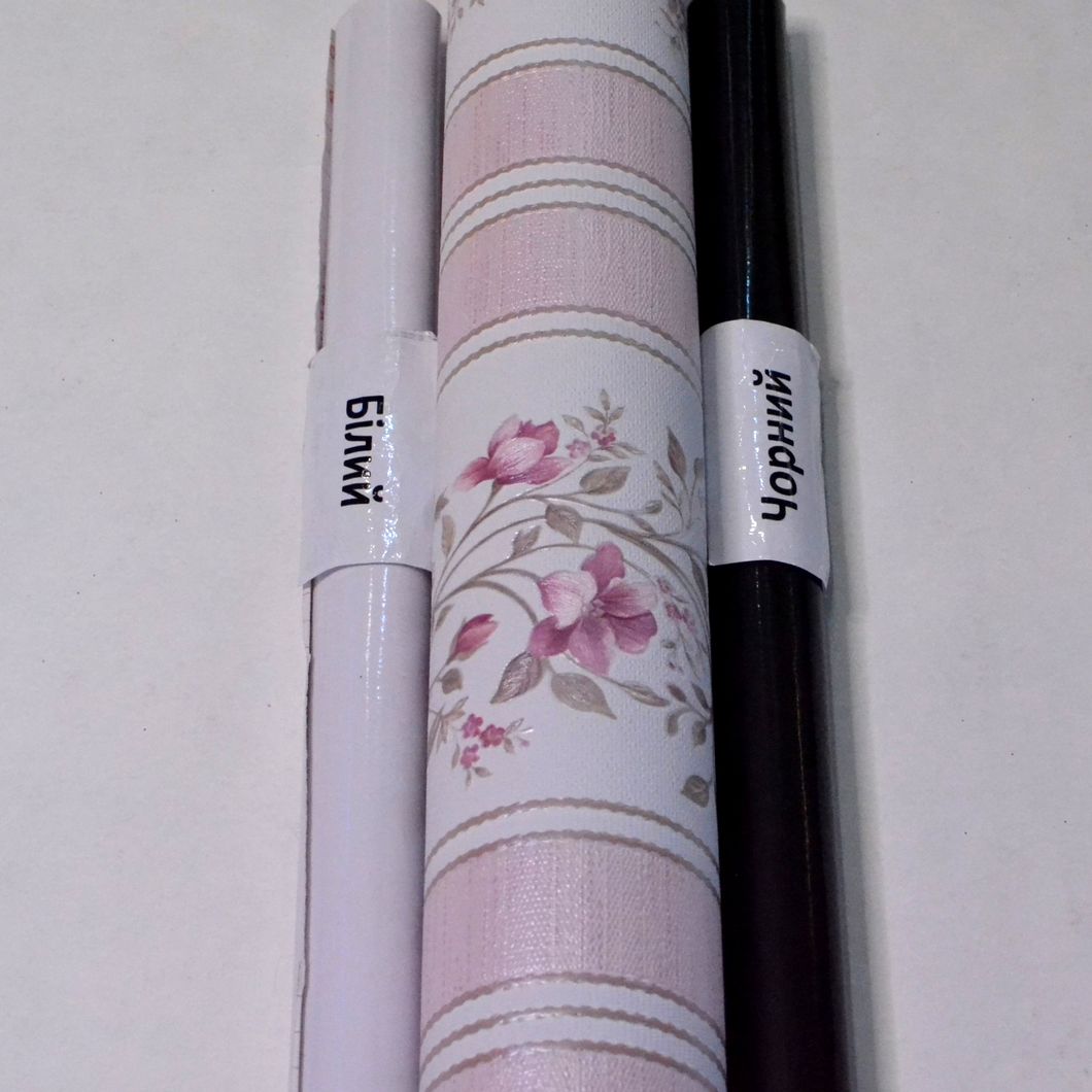 Шпалери дуплексні на паперовій основі Слов'янські шпалери Gracia B264 Віола рожевий 0,53 х 10,05м (6302-06)