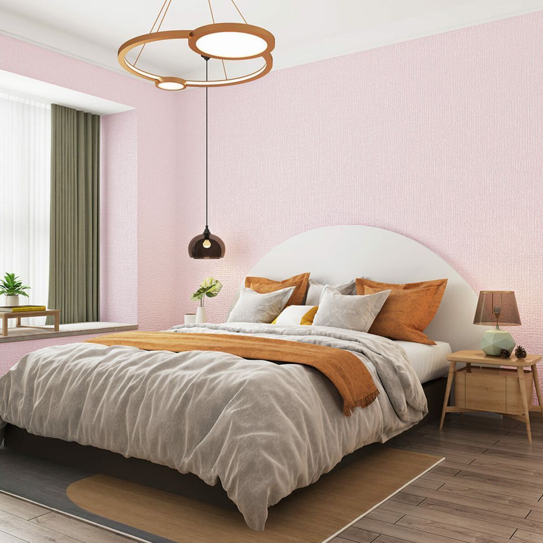 Обои самоклеющиеся 2800*500*2,5мм YM-04 PINK WHITE (D) SW-00002024, Розовый, Розовый, +