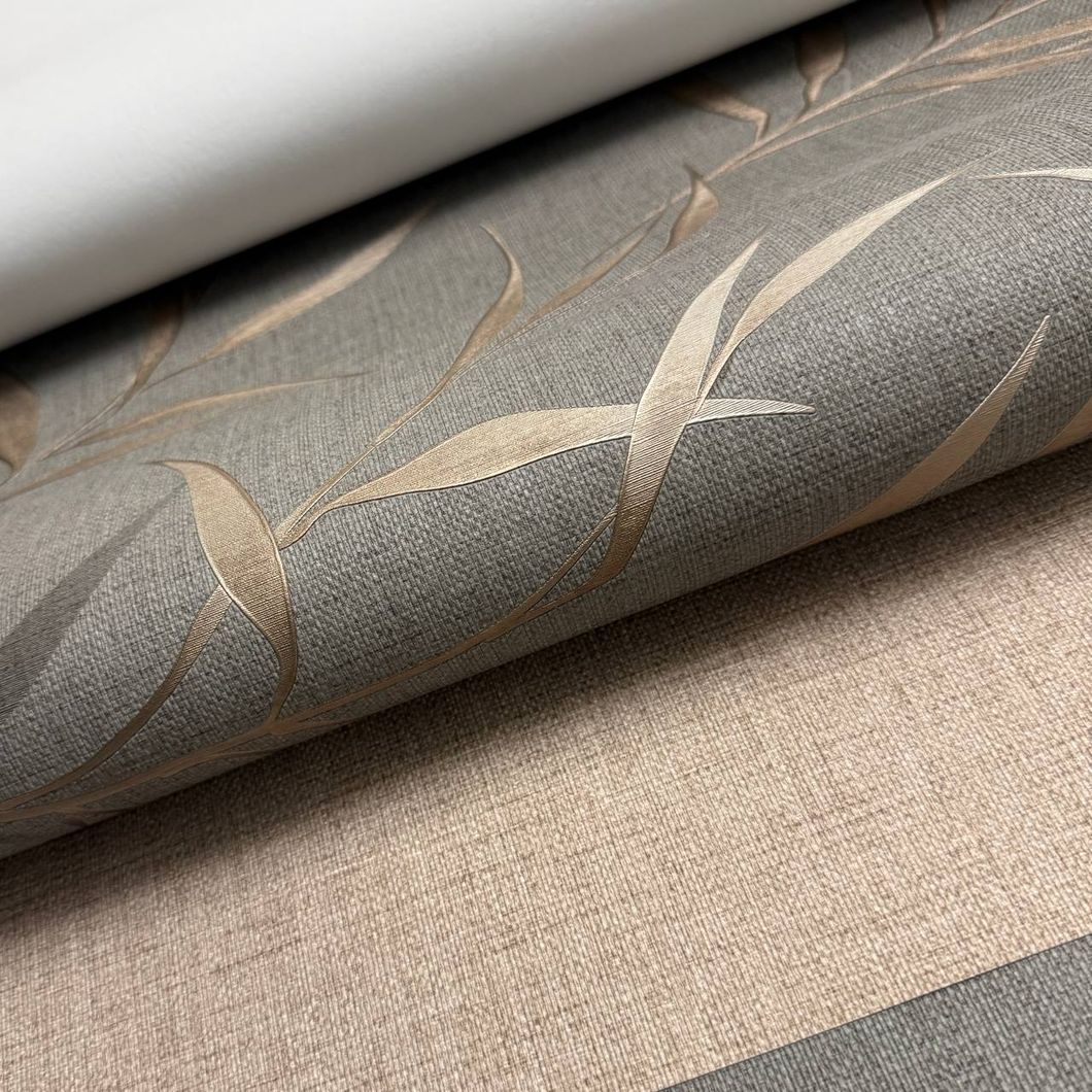 Обои виниловые на флизелиновой основе темно-серые Erismann Fashion for Walls 5 1,06 х 10,05м (12256-11)