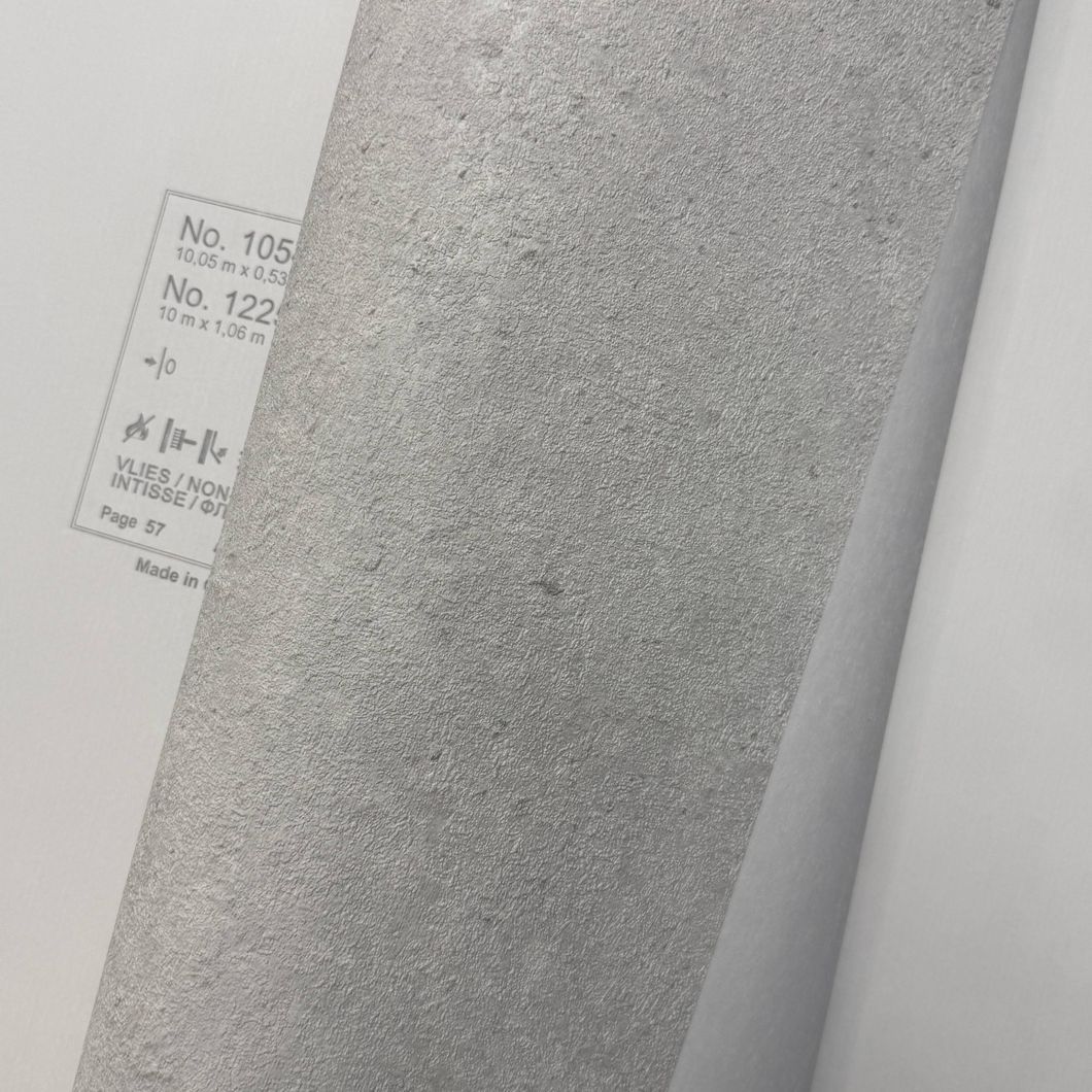 Обои виниловые на флизелиновой основе белые Erismann Fashion for Walls 5 1,06 х 10,05м (12262-31)