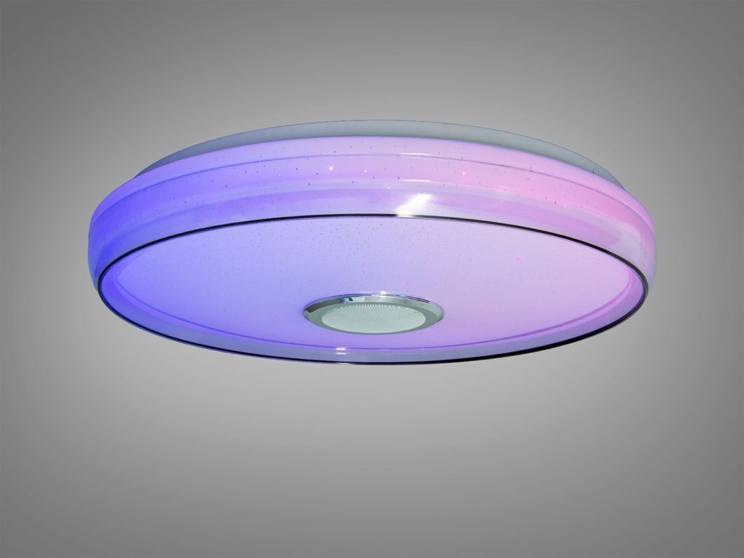 Стельова люстра LED біла 80 Вт RGB Bluetooth TUYA, TUYA додаток