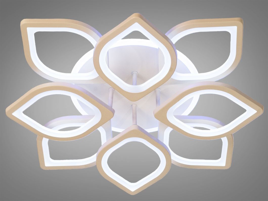 Потолочная люстра с диммером и LED подсветкой, 130W