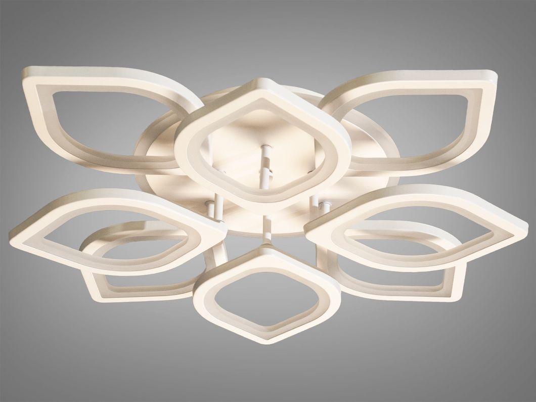 Потолочная люстра с диммером и LED подсветкой, 130W