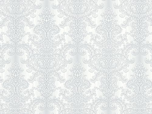 Шпалери вінілові на флізеліновій основі Слов'янські шпалери В118 Аркадія білий 1,06 х 10,05м (8518-10)