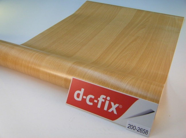 Самоклейка декоративна D-C-Fix Бук червоний коричневий напівглянець 0,45 х 15м (200-2658), Коричневий, Коричневий