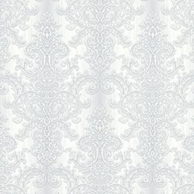 Обои виниловые на флизелиновой основе Славянские обои В118 Аркадия белый 1,06 х 10,05м (8518-10)