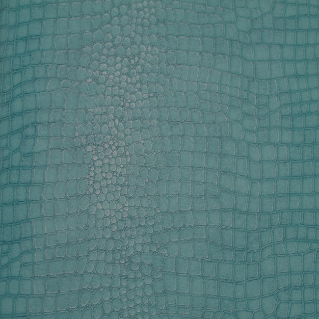 Шпалери вінілові на флізелиновій основі Superfresco Easy Crocodile Turquoise блакитний 0,53х10,05 (32-649)