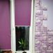Панель стінова самоклеюча декоративна 3D бамбукова кладка фіолетовий 700х700х8.5мм (051), Фиолетовый, Фіолетовий