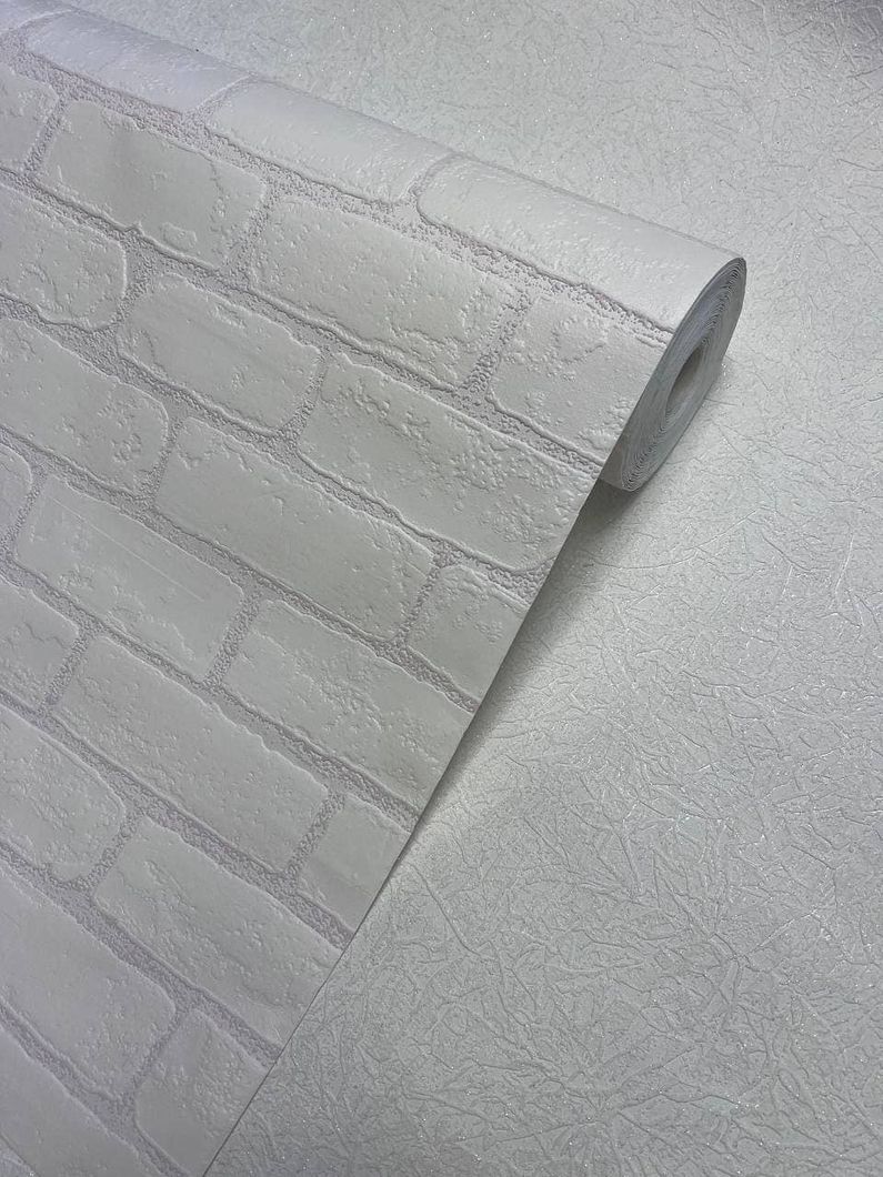 Шпалери вінілові на паперовій основі супер мийка Ексклюзив білий 0,53 х 10,05м (810-00)