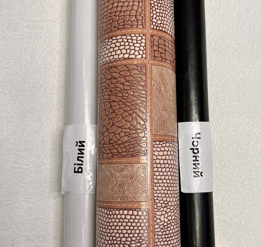 Шпалери вінілові на паперовій основі супер мийка Lanita МНК Сафарі коричневий 0,53 х 10,05м (3-0628),
