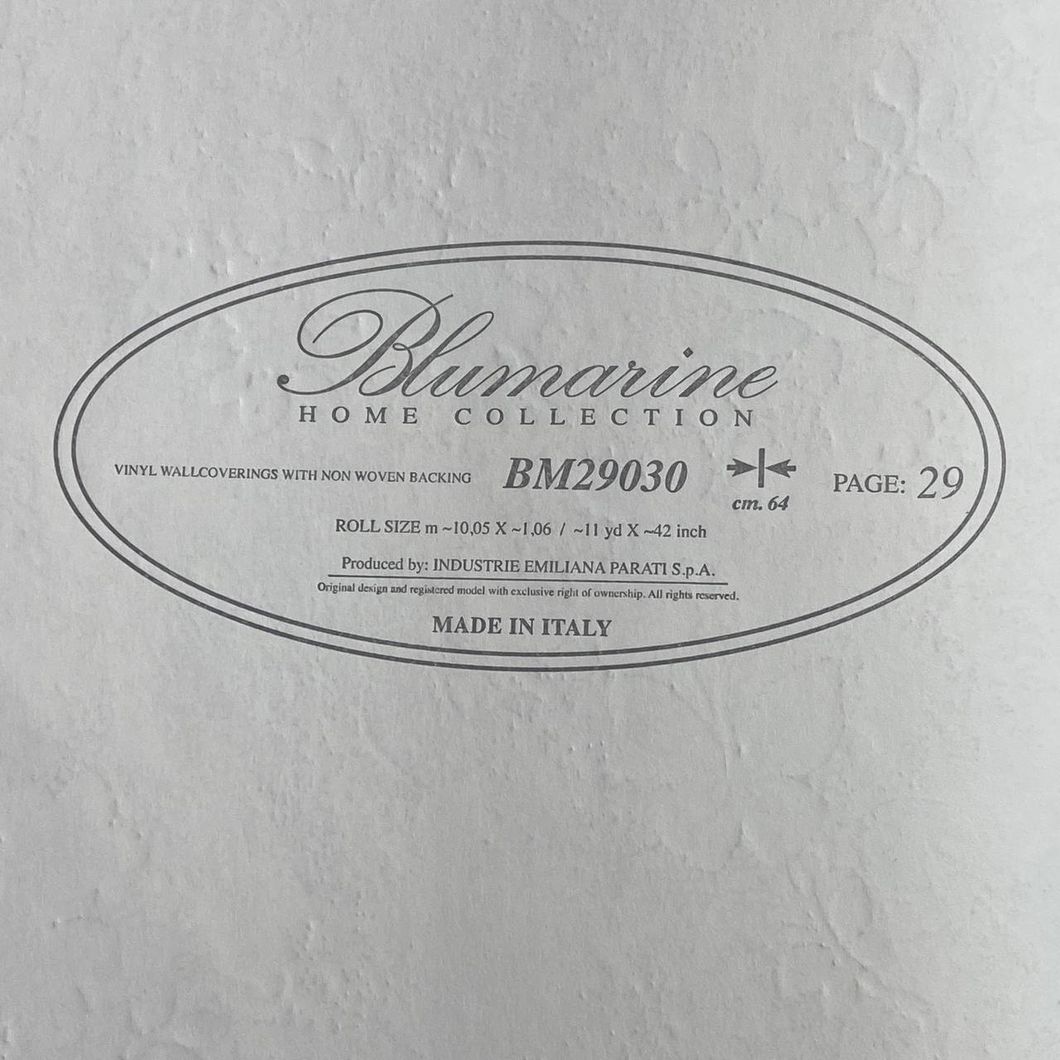 Обои виниловые на флизелиновой основе бежевые Blumarine 5 (Emiliana Parati) 1,06 х 10,05м (29030)
