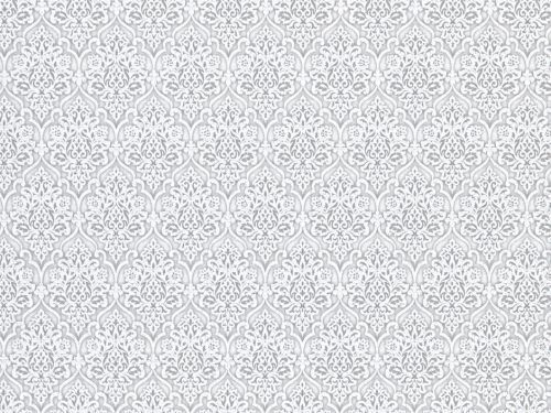 Обои акриловые на бумажной основе Славянские обои Garant В77,4 Солярис 2 серый 0,53 х 10,05м (4045-10)