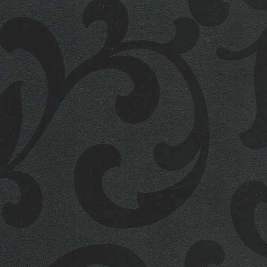 Самоклеюча декоративна Patifix Вензель чорний матовий 0,45 х 1м (14-5025), Черный, Чорний