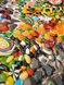 Клеенка на стол ПВХ на основе Конфеты разноцветный 1,4 х 1м (100-019), Разноцветный, Разноцветный