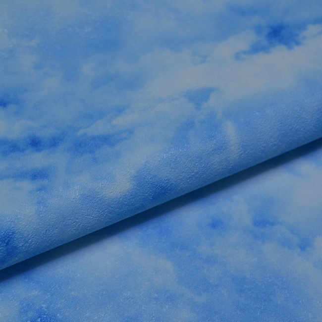 Шпалери вінілові на флізеліновій основі Палітра Vog Collection блакитний 1,06 х 10,05м (90021 - 66)
