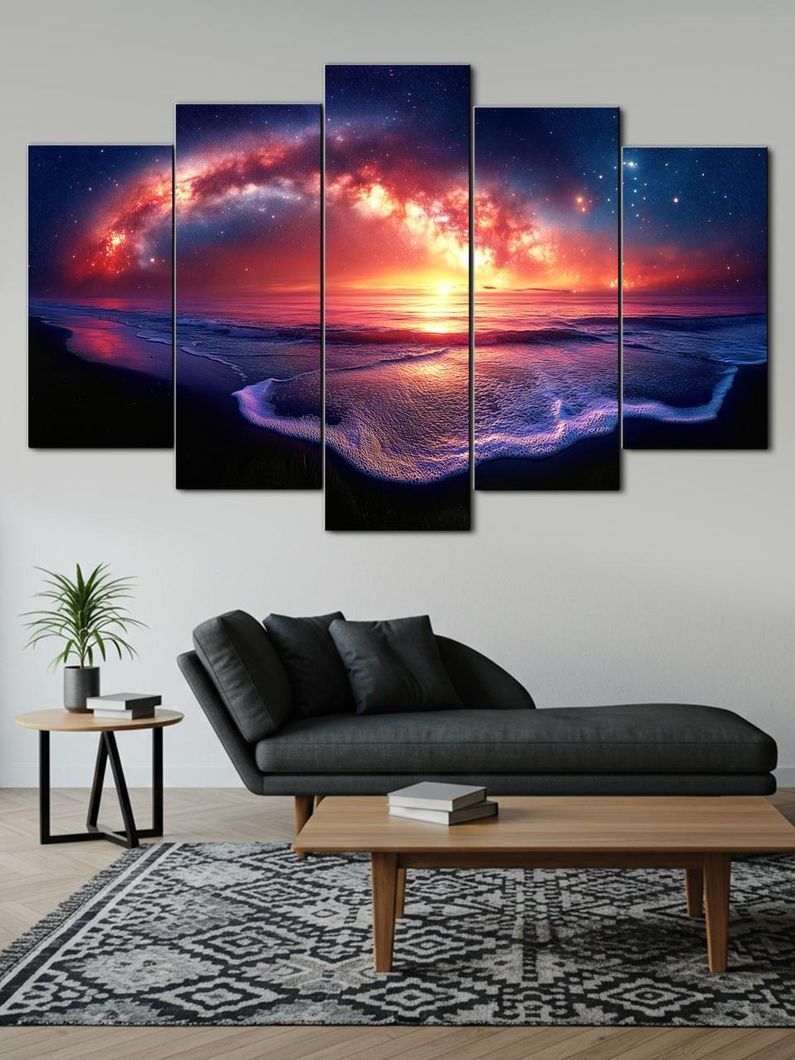 Модульна картина MAKO "Магія галактики" 80x125 см MK50501