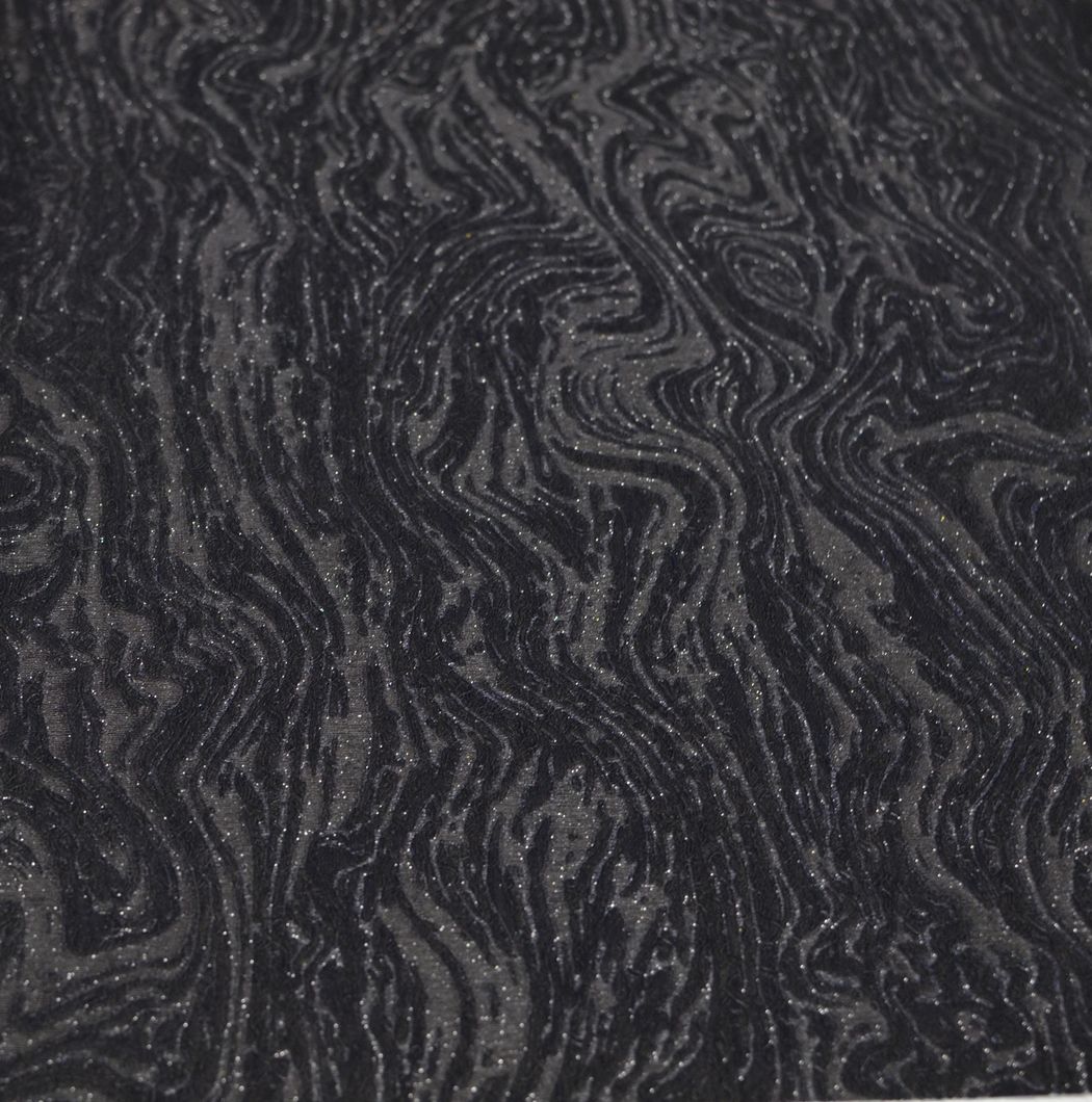 Шпалери вінілові на флізеліновій основі Слов'янські шпалери LeGrand Platinum В118 Анкара 2 чорний 1,06 х 10,05м (8592-08)