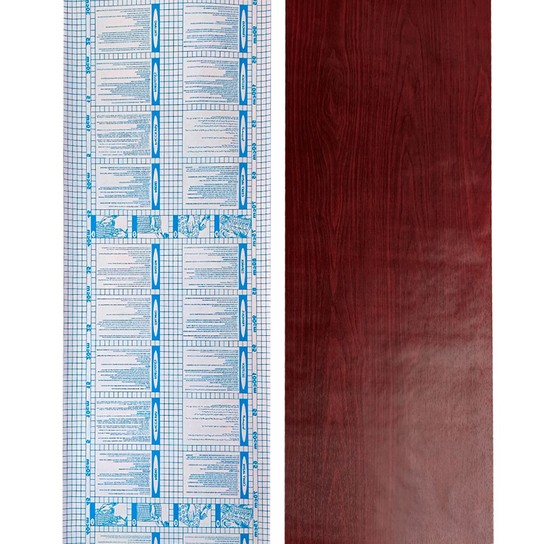 Самоклеющаяся декоративная пленка красное дерево 0,45Х10М (30028), Бордовый, Бордовый