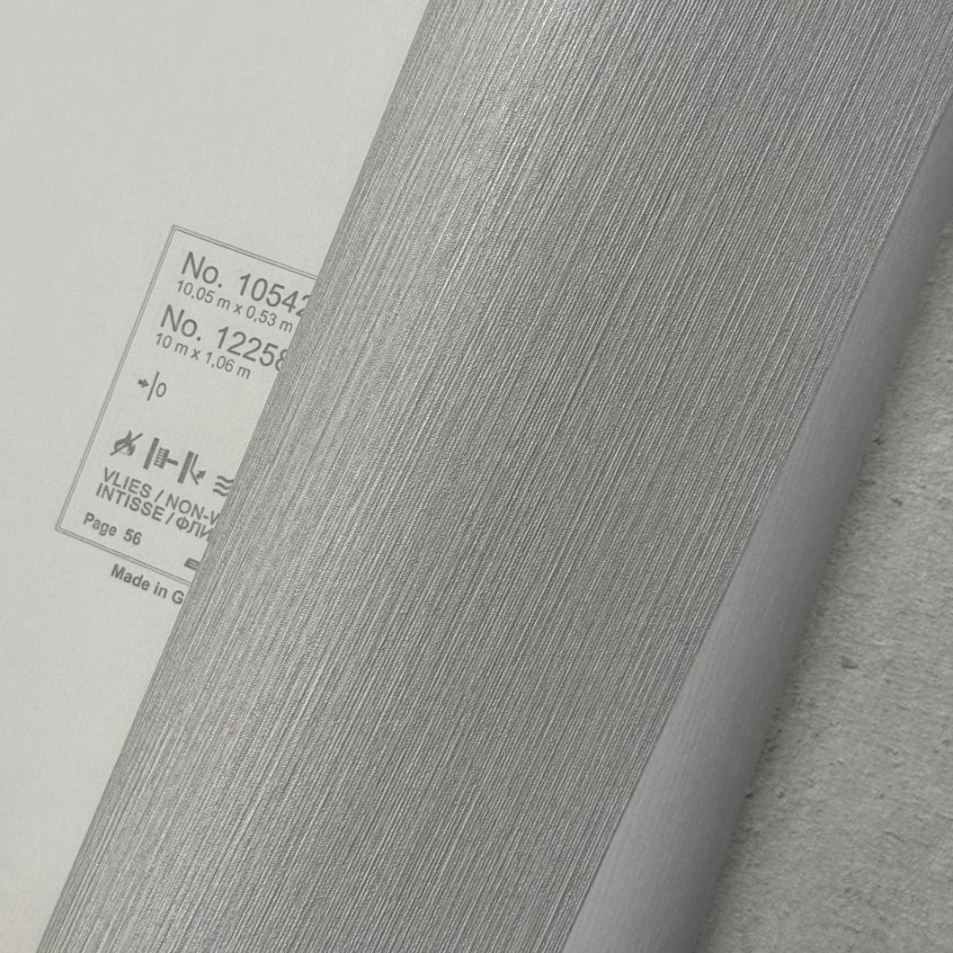 Обои виниловые на флизелиновой основе белые Erismann Fashion for Walls 5 1,06 х 10,05м (12258-31)