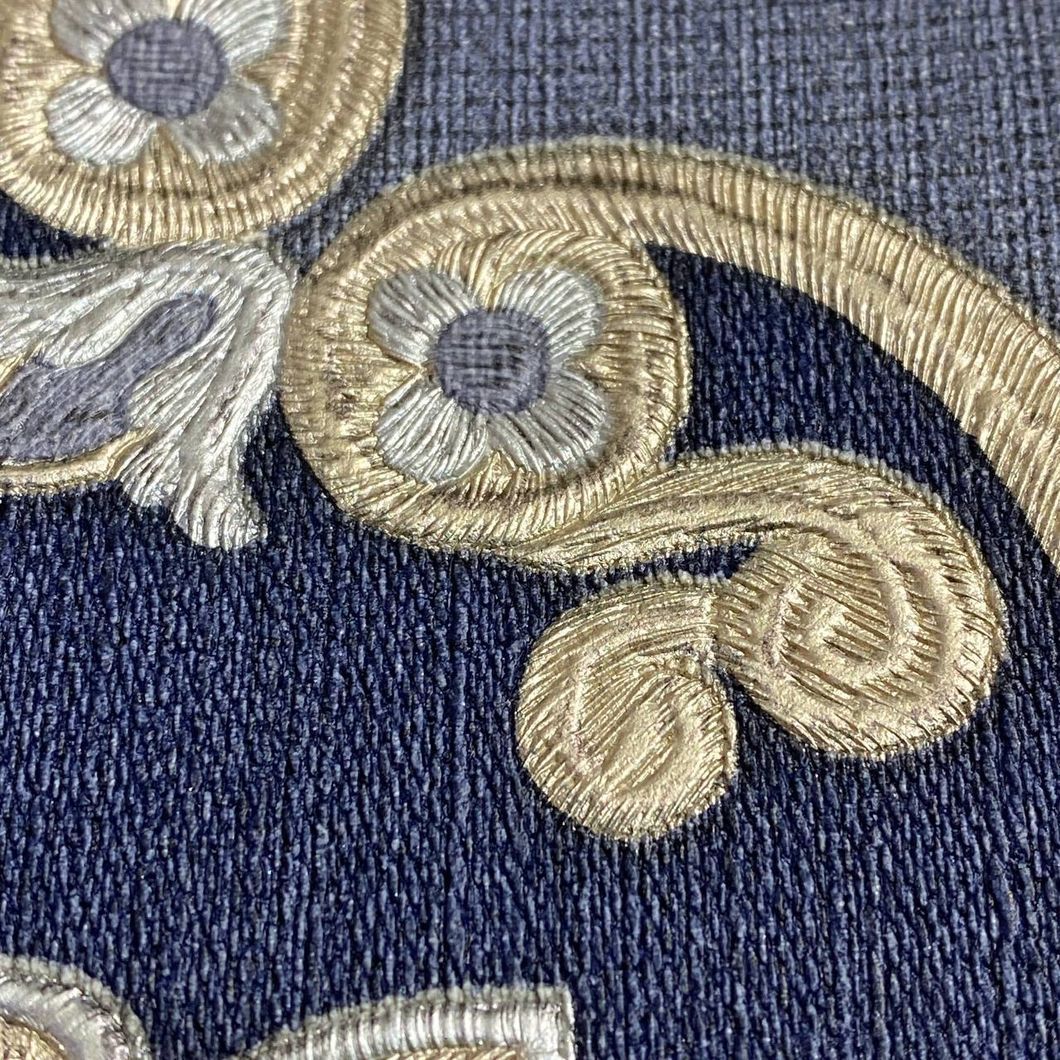 Шпалери вінілові на флізеліновій основі сині AdaWall SEYYAH 1,06 х 10,05м (1301-5)