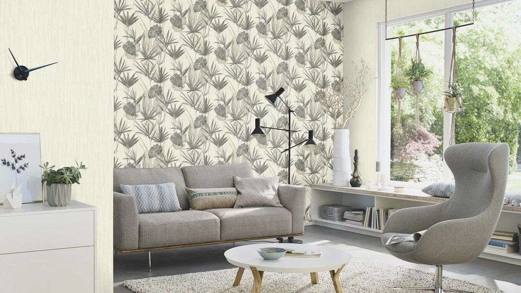 Обои виниловые на флизелиновой основе Rash Barbara Home Collection II серый 1,06 х 10,05м (806618)