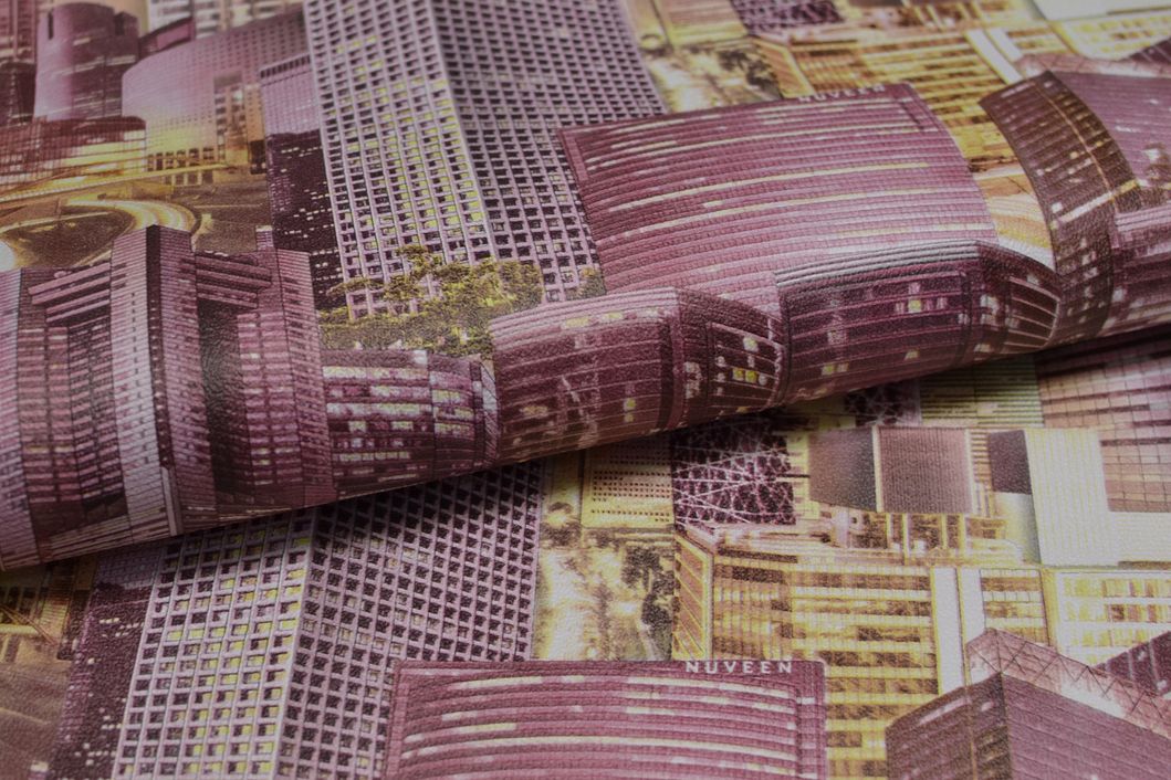 Шпалери паперові Ексклюзив фіолетовий 0,53 х 10,05м (057 - 10)