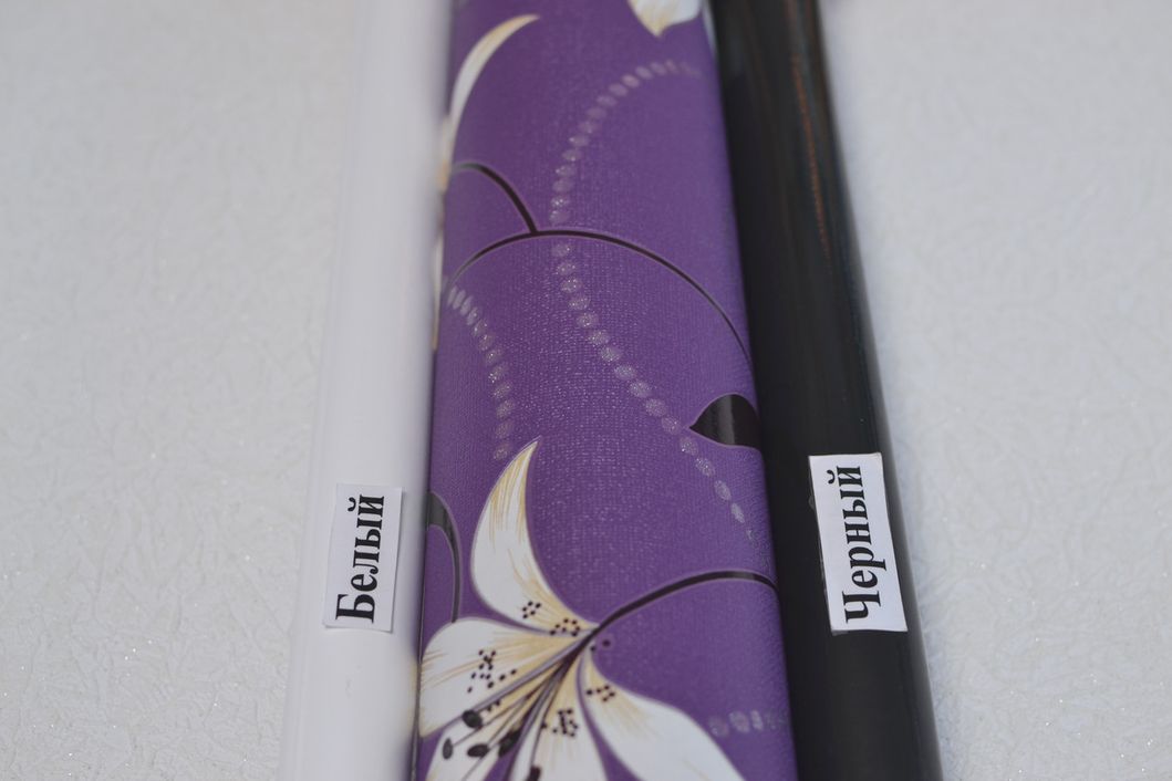 Шпалери вінілові на флізеліновій основі Vilia Вояж фіолетовий 1,06 х 10,05м (1145-92)