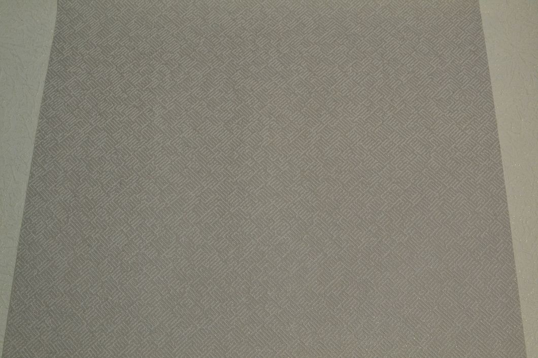 Обои виниловые на бумажной основе Lanita Твил НКП серый 0,53 х 15м (5-0785),