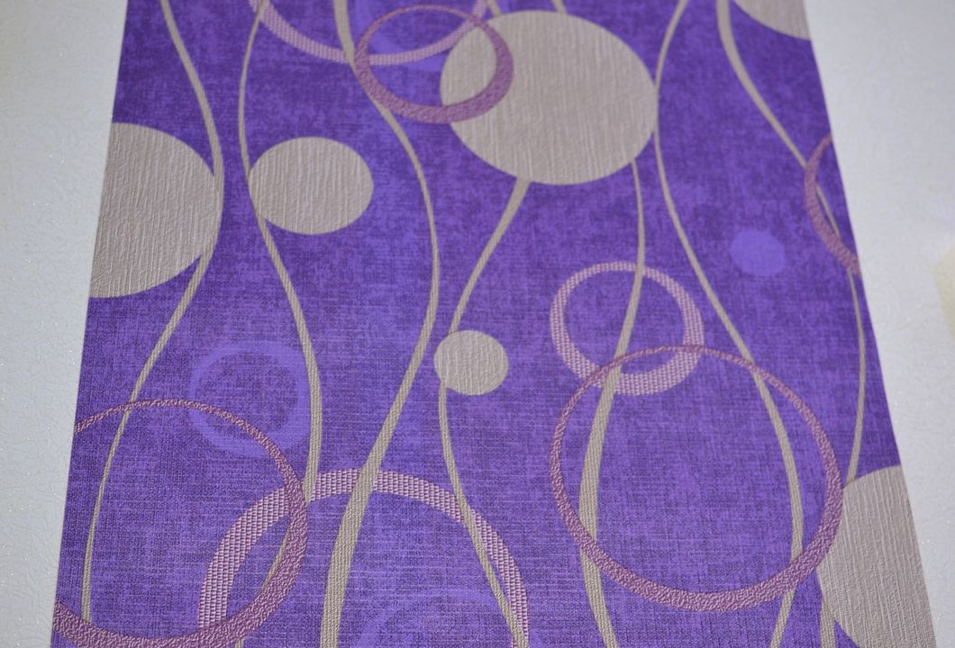 Обои дуплексные на бумажной основе Коло фиолетовый 0,53 х 10,05м (2575 - 4)