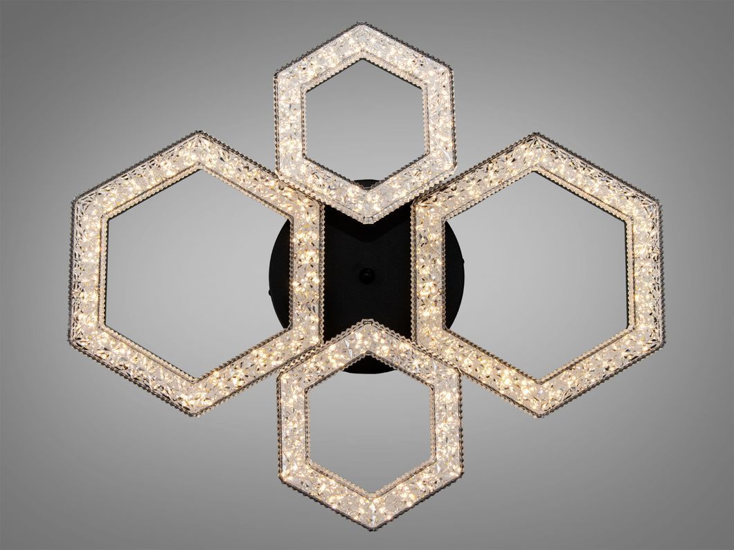 Потолочная LED люстра 75W белая 6 мод с пультом