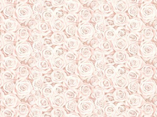 Шпалери вінілові на флізеліновій основі Слов'янські шпалери B121 Роза рожевий 1,06 х 10,05м (V 305-01)