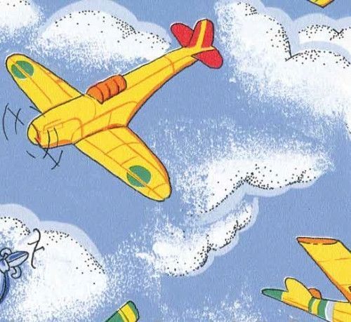 Самоклейка декоративна Gekkofix Вертоліт блакитний напівглянець 0,45 х 1м (11693), Синий, Синій