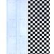 Самоклейка декоративна плівка шахмати 0,45Х10М (KN-X0038-1), Чорно-білий, Чорно-білий