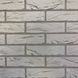 Панель стінова декоративна пластикова цегла ПВХ "Лофт білий" 983 мм х 498 мм (551лб), Білий, Білий