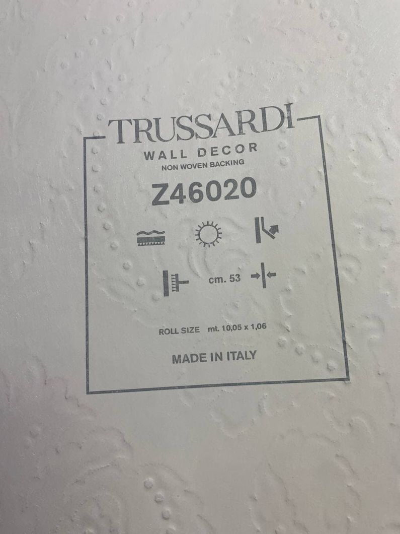 Обои виниловые на флизелиновой основе Zambaiti Parati Trussardi 6 бежевый 1,06 х 10,05м (Z46020)