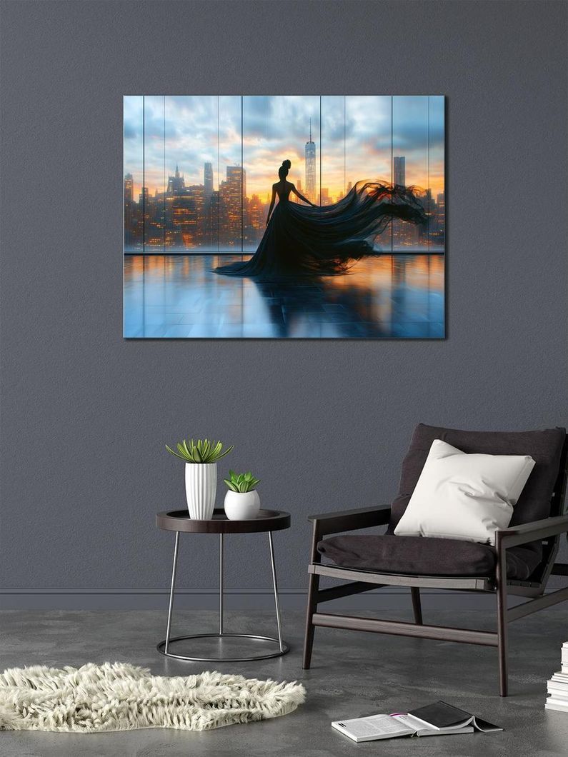 Картина на холсте МАKO " Вечерний силуэт " 50x70 см MK10595_5070