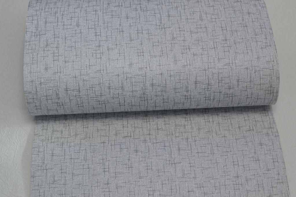 Шпалери дуплексні на паперовій основі Континент Рогожка сірий 0,53 х 10,05м (019)
