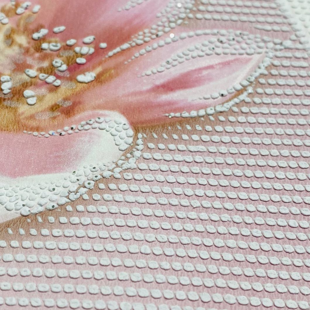 Шпалери акрилові на паперовій основі рожеві Слов'янські шпалери B277 Garant 0,53 х 10,05м (7216-02)