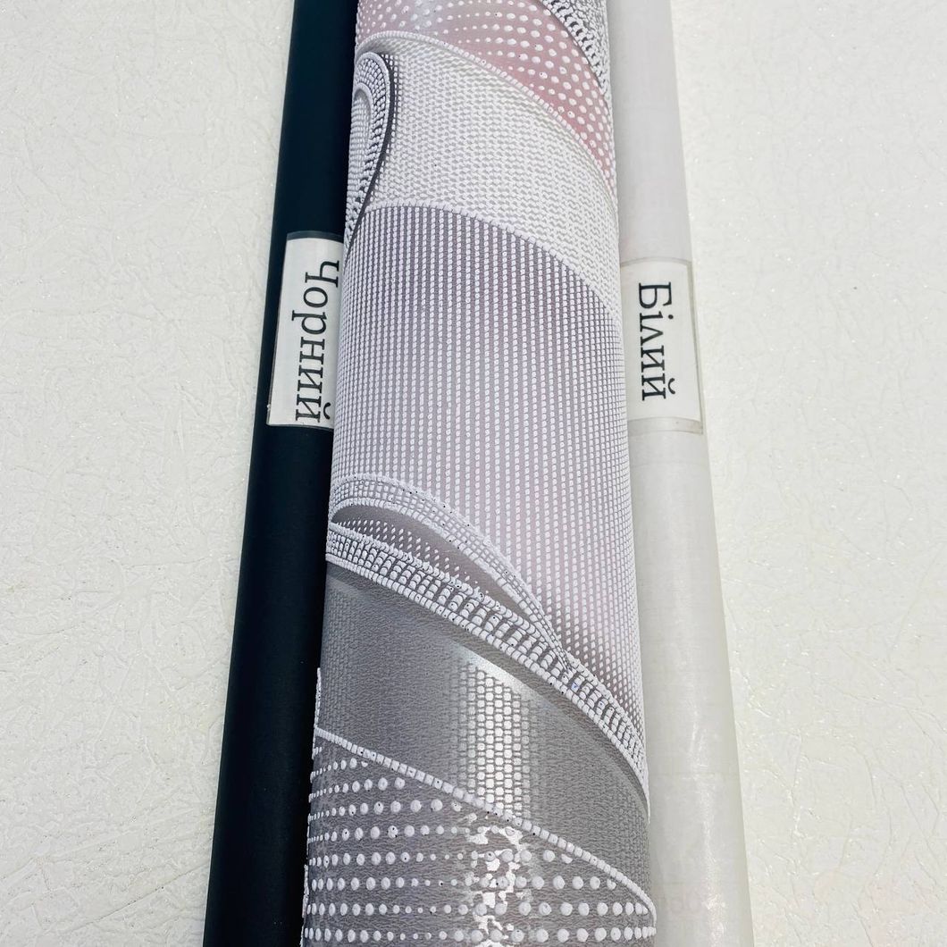 Шпалери акрилові на паперовій основі сірі Слов'янські шпалери B277 Garant 0,53 х 10,05м (7216-10)
