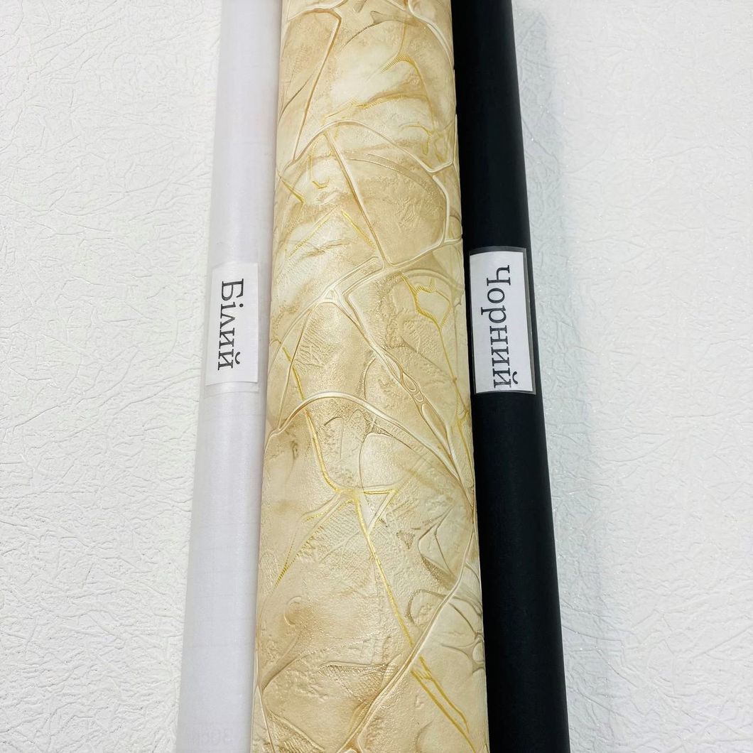 Шпалери вінілові на паперовій основі Слов'янські шпалери Comfort + В49,4 Атакама бежевий 0,53 х 10,05м (5699-02)