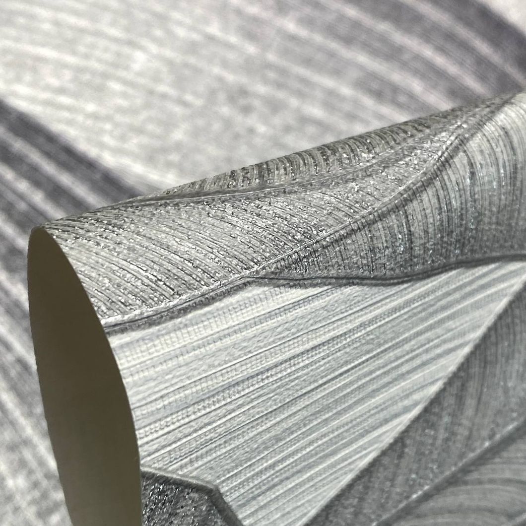 Шпалери вінілові на флізеліновій основі Erismann Fashion for Walls 4 Сріблясті 1,06 х 10,05м (12181-31)