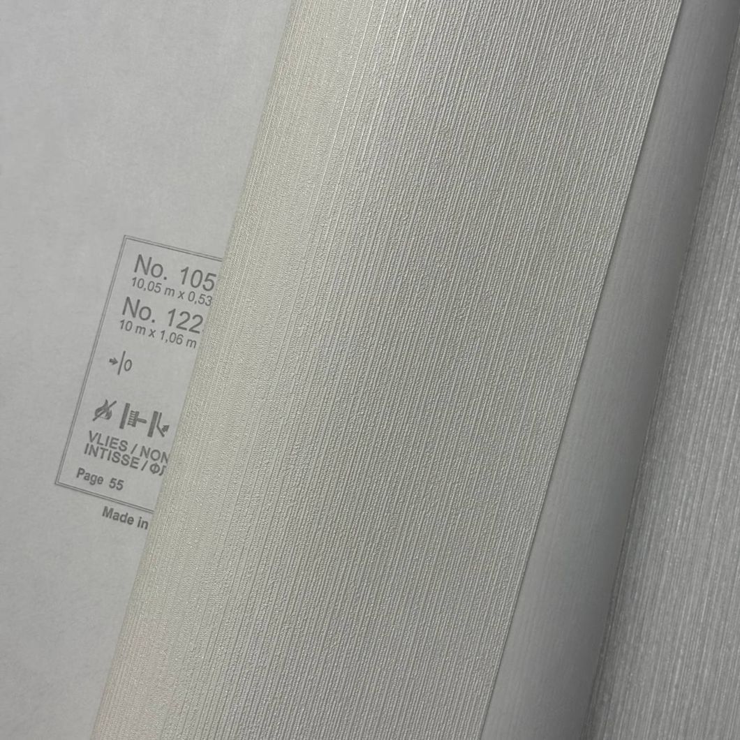 Шпалери вінілові на флізеліновій основі білі Erismann Fashion for Walls 5 1,06 х 10,05м (12258-01)
