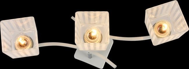 Декоративная люстра INTEREES IS XA1394/3 White Chrome на 3 плафонов, Хром