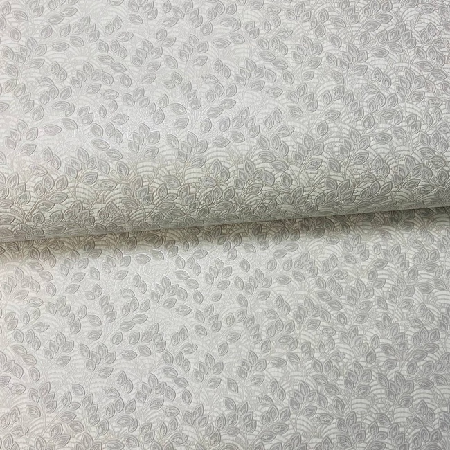 Обои виниловые на бумажной основе Славянские обои Comfort В39 Айрин серый 1,06 х 10,05м (9418-10)