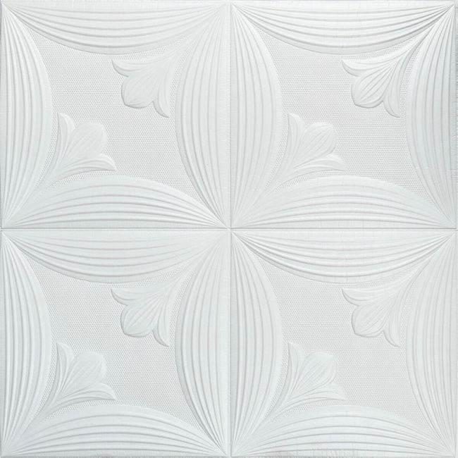 Панель 3D WHITE 700*700*6mm (D) SW-00001959, Белый4, Белый