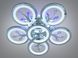 Потолочная LED-люстра с диммером и подсветкой, 90W