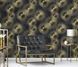 Обои виниловые на флизелиновой основе черные Erismann Elle Decoration 0,53 x 10,05 (10191-15)