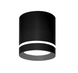 Світильник світлодіодний Maxus Surface Downlight 12W 4100K Black, Черный, Чорний