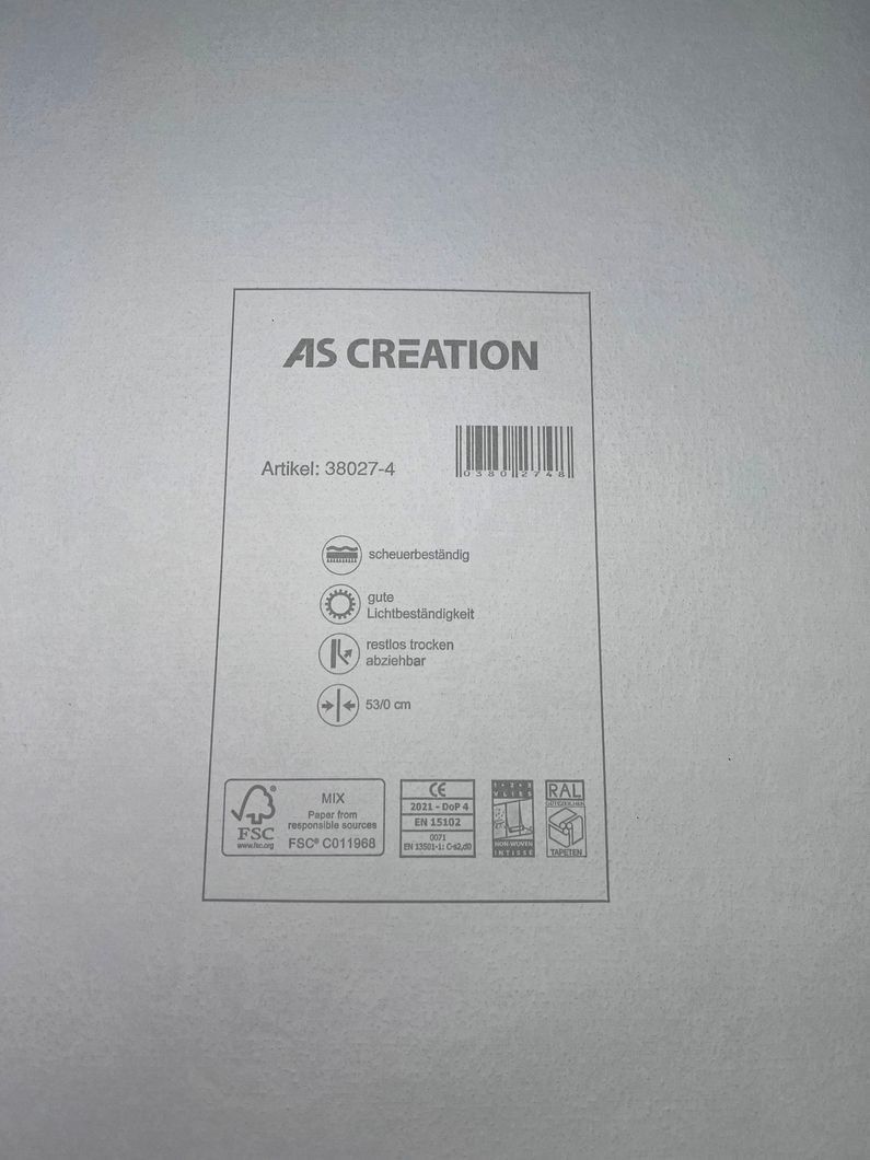 Обои виниловые на флизелиновой основе AS Creation Cuba коричневый 0,53 х 10,05м (38027-4)