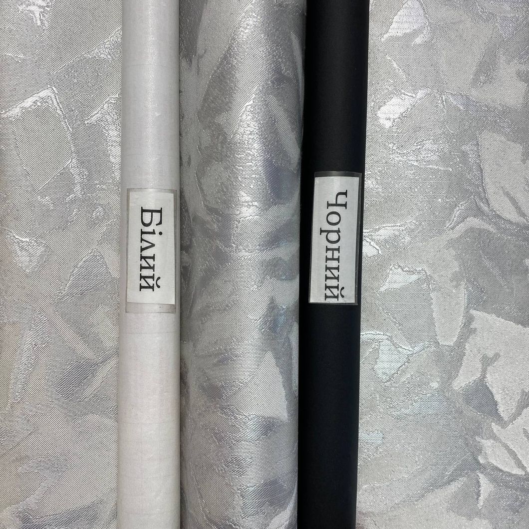 Обои виниловые на флизелиновой основе серый AdaWall Seven 1,06 х 10,05м (7806-5)
